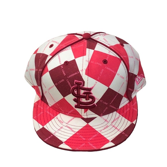 At Louis Cardinals Unique Baseball Hat Size 8 - Picture 1 of 7
